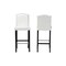 Baxton Studio Libra White Modern Bar Stool With Nail Head Trim 85-4298 - alternate 2